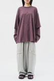 Sun Curved Snap Wide Pants