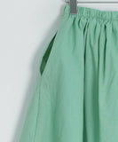 Ruri Color Lace Midi Skirt