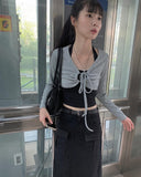 Ningning Bolero Top Sleeveless Set