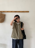 [unisex] Comchi Summer Nylon Hood Vest