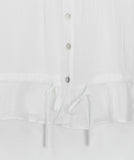 Kemba Ribbon Frill Lace Blouse