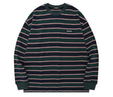 Striped Waffen Logo Long Sleeve