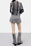 Mondini Velvet See-Through Unbalanced T-shirt