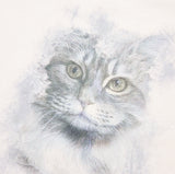Big Cat Drawing T-Shirt
