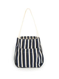 Penan striped shoulder bag