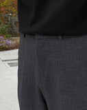 Acid banding semi-wide slacks