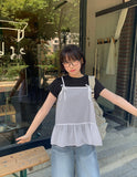 Nare Basic Span Round Short Sleeve Tee