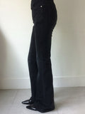 Tet Denim Washing Low-Rise Bootcut Pants