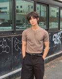 Wave Pig Half Zip Short Sleeve T-shirt