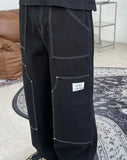 Root Double Knee Patch Work Pants