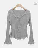 Levin Frill Lace Cardigan