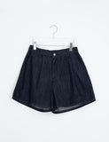 Cozy Nonfade Pintuck Back Banding Short Pants