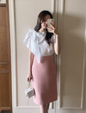 Lovell Ribbon Tie Shirring Blouse