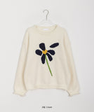 Ikind flower round knit