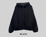 Nylon Cris Hood Windbreaker