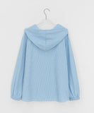 Tucky Stripe Over Hood Shirt