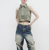 [NONCODE] Nuabeu Sleeveless Shirt