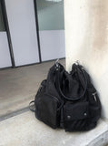 Dicka Nylon Pocket Multi-Shoulder Bag Backpack