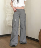 Quire Two Button Bootcut Cargo Pants