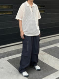 Under Zipper Nylon Cargo Pants