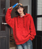 Raise Boucle Knit Hood