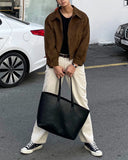 French suede jacket