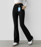 High Quality Banding Span Bootcut Cotton Pants
