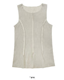 PIGMENT SLIT SLEEVELESS