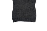 Knots Double Button Off-Shoulder Slim Knit