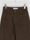 Hinin Bootcut Corduroy Banding Pants