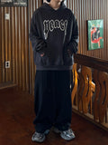 Piece Rivet Detail Boxy Hood