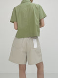 Andy Minimal Cropped Shirt