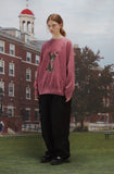 RIBBON CAT Raglan Pigment Sweatshirt
