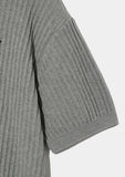 ORIGINE LETTERING HALF KNIT