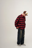 Obscure ombre check shirt