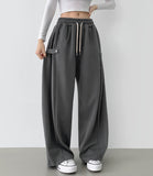 Folding Balloon Wide Banding Training Pants