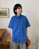 Pumo Basic Cotton Short Sleeve Shirt