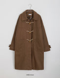 Koishi quilted collar duffel long coat