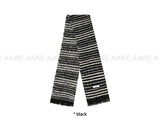 (WOOL) TOASTY STRIPE MUFFLER