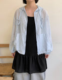 Manto Summer Frill Hood Windbreaker
