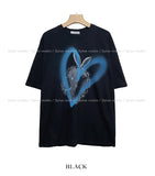 Bullet heart rabbit short sleeve T-shirt