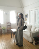 [Mini Pouch Set] Hitch Hopi Leopard Cotton Cross Shoulder Bag