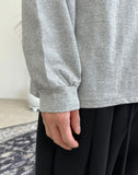 pit print long sleeve t-shirt