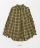 Resol Check Long Sleeve Over Shirt