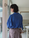 Chid pin tuck wide slacks
