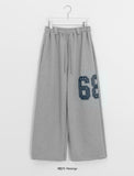 [Unisex] Clanton Printing Banding Wide Pants