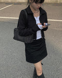 Cheese Cargo Mini Skirt