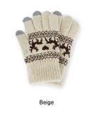 Menen Deer Knit Gloves