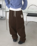 [Brushed Lining] Atl Y2K Patch Color Matching Training Pants