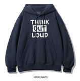 Rough painting hoodie